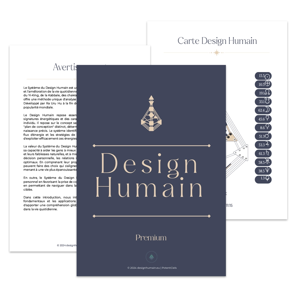 Design Humain Rapport Premium